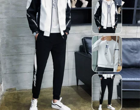 【潮流周价】夹克男士春秋2021新款潮流外...