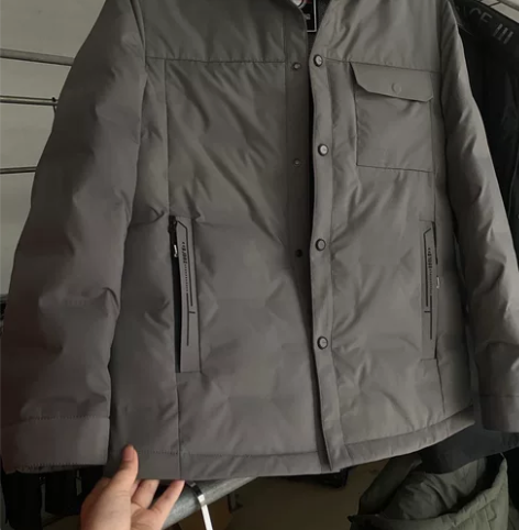 加肥加大最大可穿到280斤男士常规款羽绒服...