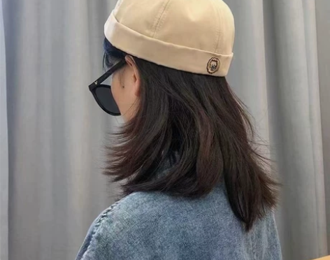 刺绣瓜皮帽女街头嘻哈秋冬潮人地主帽百搭无檐...