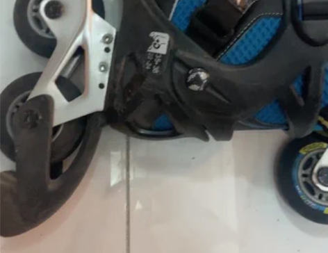 捡漏闲置35-38码OXELO轮滑鞋，轮滑...