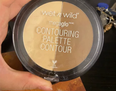 wet n wild高光修容粉饼 太大了 ...