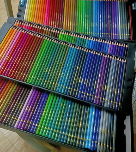 200色彩铅绘画素描学生水溶性画笔油性美术...