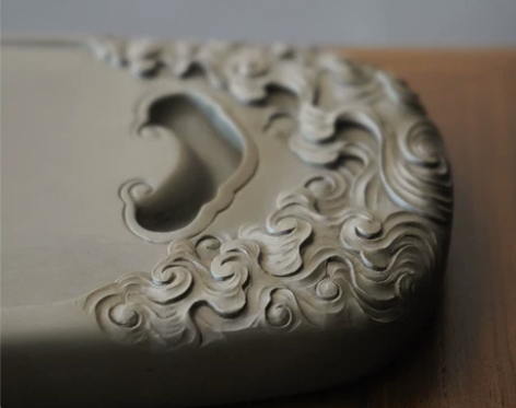 国家非遗纯手工老坑天然原石书法专用练字送礼...