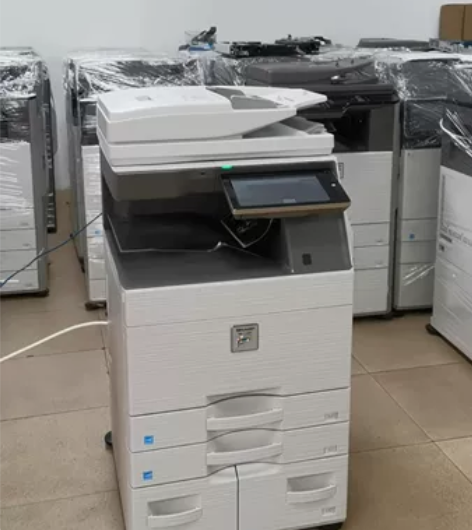 9成新夏普6081，高速激光A3彩色打印机...