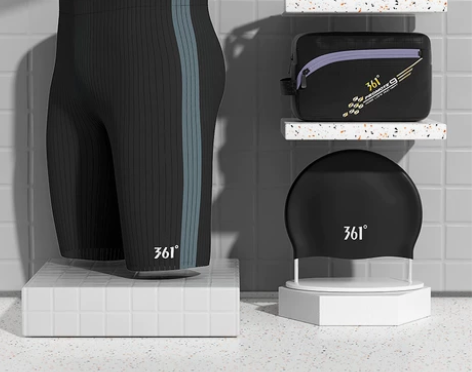 全新361度游泳裤男士泡温泉2022新款专...