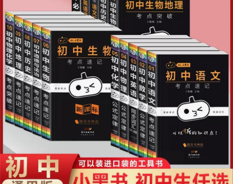 物理初中 初中物理小黑书全套小四门知识点七...