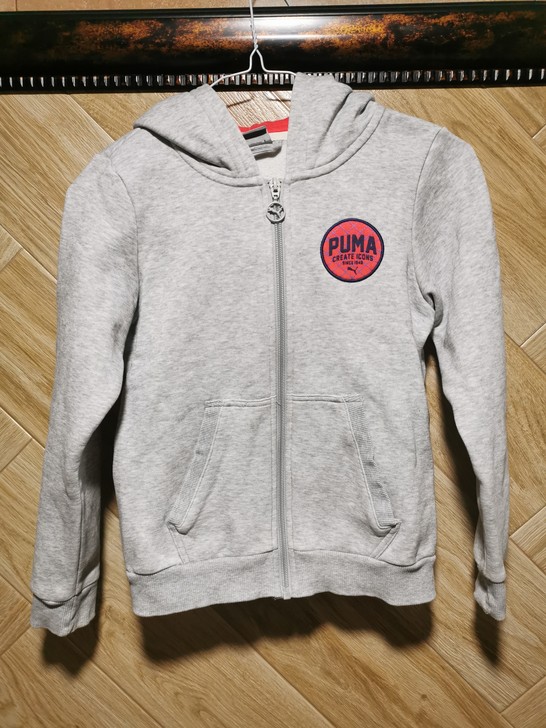 PUMA彪马女童140码春秋季连帽外套