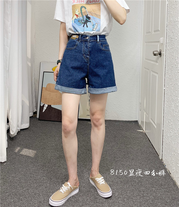 牛仔短裤