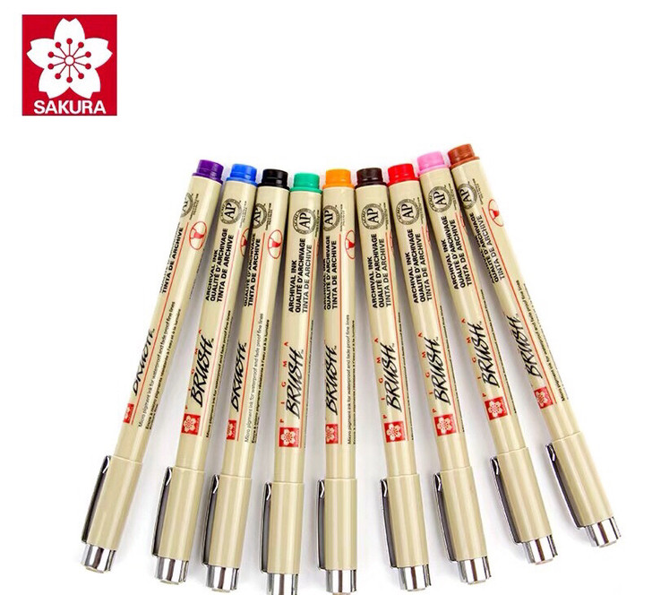 全新 正品防水樱花针管笔 型号齐全