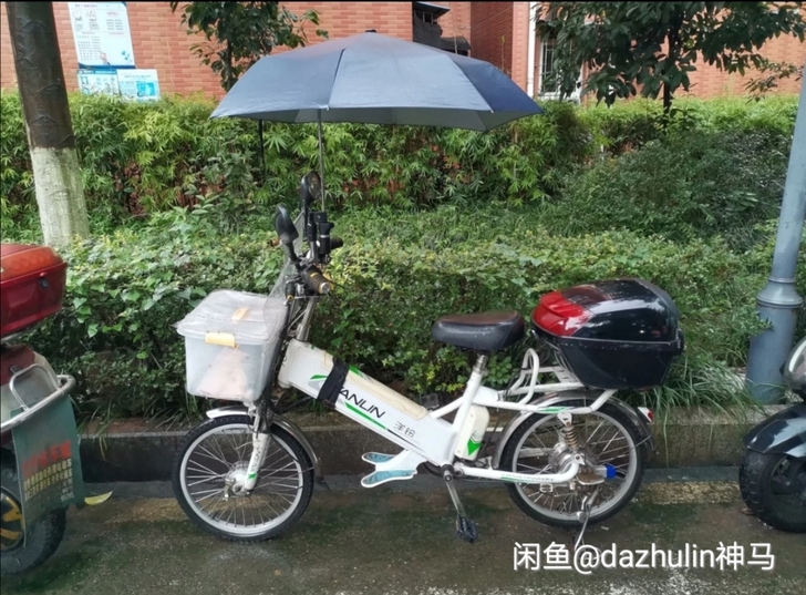 改装个人闲置物品（洋铃电动自行车），后备箱...