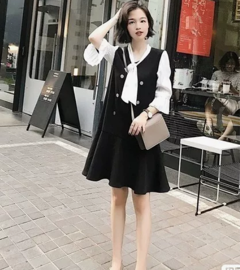 南瓜谷连衣裙 L码 9新