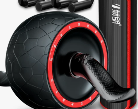 自动回弹健腹轮腹肌速成神器滚轮男女瘦运动卷...