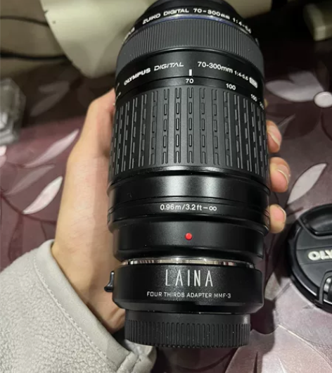 奥林巴斯70-300镜头(等效140-60...