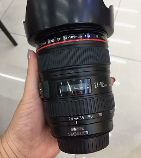 佳能24-105USM镜头，功能完好，成色...