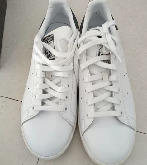 全新阿迪达斯三叶草史密斯板鞋42码,正品阿...