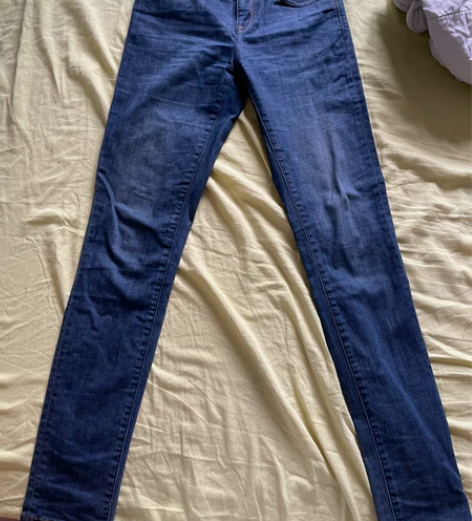 lee 女式牛仔裤 25号中腰 具体大小见...