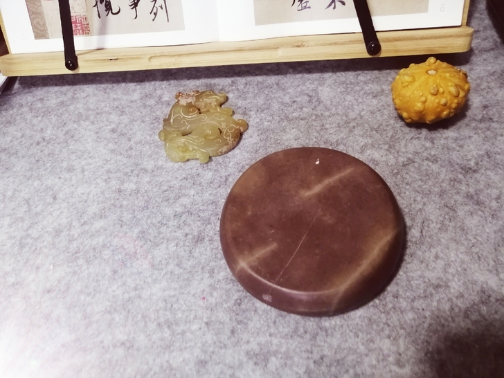 紫金砚，紫金砚，月饼形状，快到中秋节了！宋...