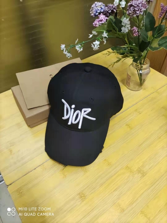 dior2021新款棒球帽情侣款韩版潮百搭...