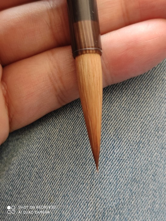 莱州毛笔：精制长峰狼毫