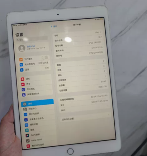 iPad7代(19款) 国行32g  九成...