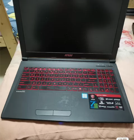 微星GL62M笔记本电脑 i5七代gtx1...