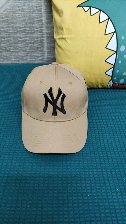 MLB春季新品2021牛年情侣刺绣鸭舌帽可...