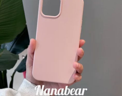 新款NanaBear真液态硅胶苹果手机壳适...