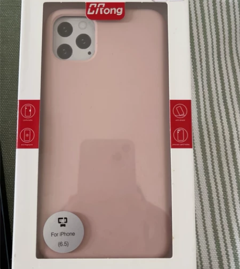 苹果手机壳 液态硅胶壳 适用苹果6 5 粉...