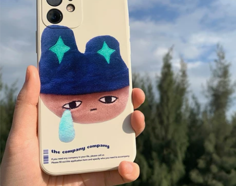 omatl原创哭哭男孩13液态硅胶全包防摔...