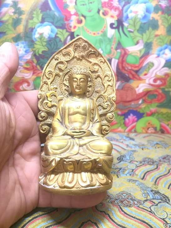 大明宣德底款药师佛