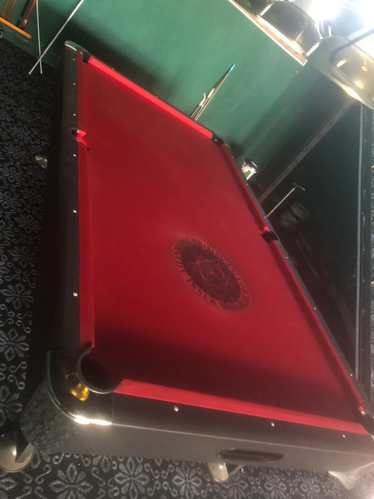 九球台球桌 带一副水晶球 和球杆  同城自提