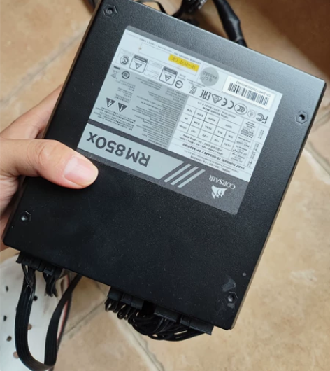 海盗船RM850X全模组额定850W电源，...