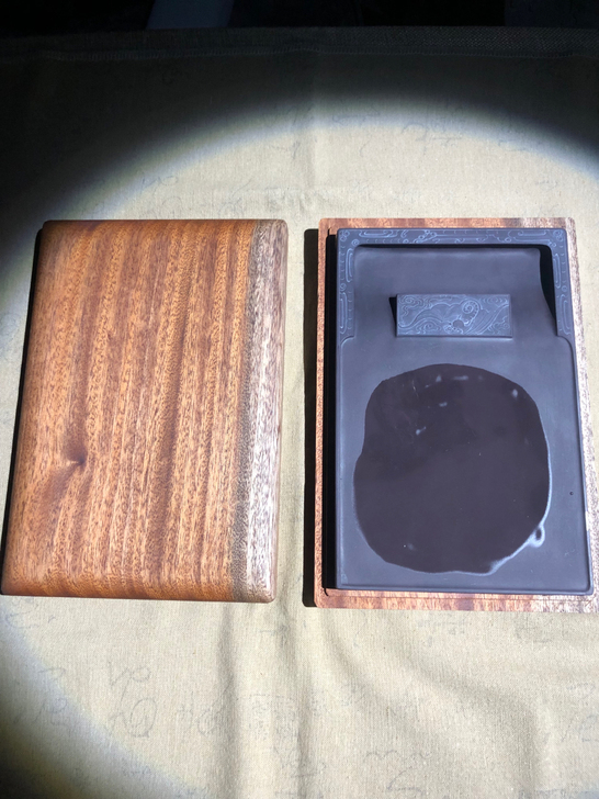 肇庆端溪名坑旧坑仔岩八寸砚台非老坑大件坑仔...