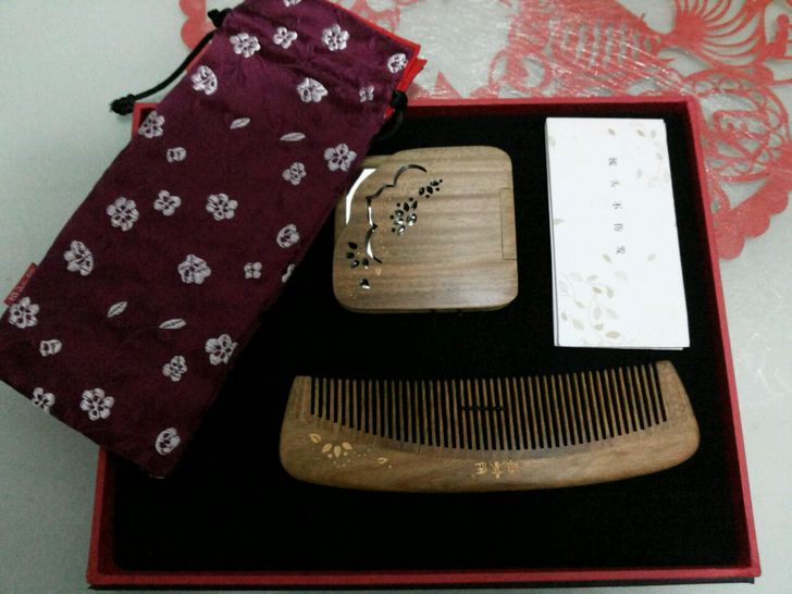 谭木匠镜梳礼盒  情人最佳礼物