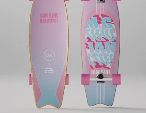 DK陆地冲浪板S7儿童初学者成人专业冲浪滑...