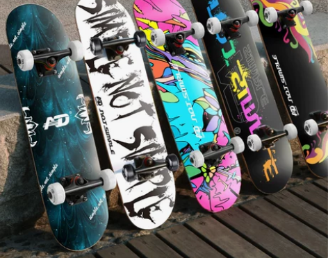 AD专业滑板初学者成人男女生青少年双翘儿童四轮滑板车6一12...