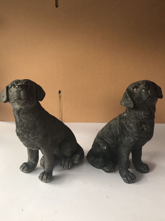 福华实心狗狗摆件