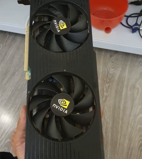 戴尔拆机3080  只有裸卡一张hdmi不...