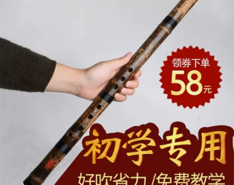 洞箫紫竹专业高档洞萧笛初学入门零基础箫乐器...