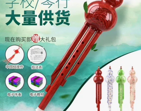 葫芦丝树脂胶木c调降b调 初学 儿童学生成...