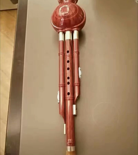 乐器批发三音葫芦丝初学专业c调降b调儿童成...