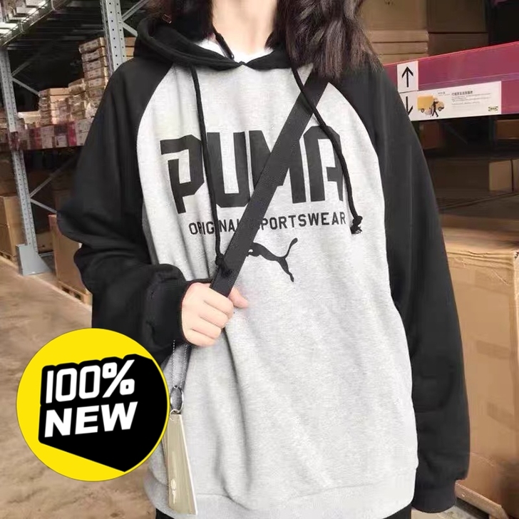 全新彪马PUMA加绒卫衣L码