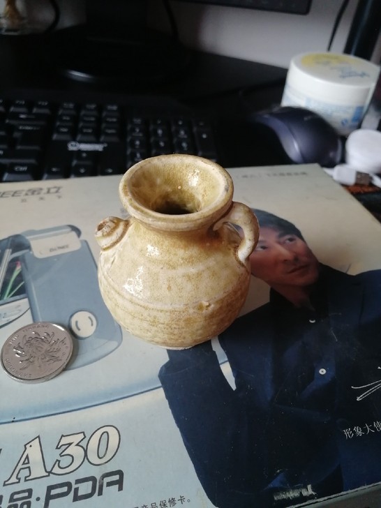 #瓷器#宋代影青水于，文房用品档次高，全美...