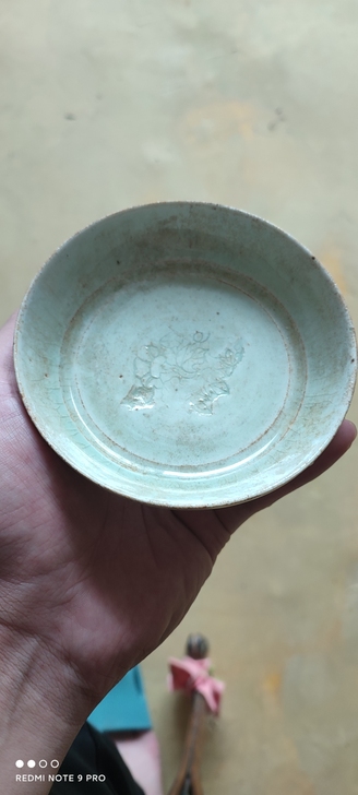 宋代福建窑，花卉工艺笔洗