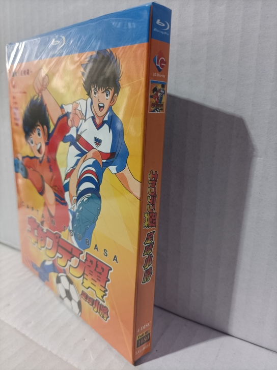 蓝光碟：足球小将4碟完整版盒装收藏版，国语...