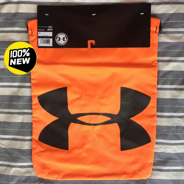 UA安德玛NBA篮球包束口袋抽绳双肩包男女...