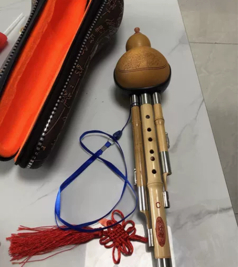 葫芦丝乐器初学者C调 专用七孔 没有用，因...