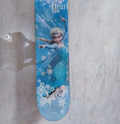 Mesuca冰雪奇缘儿童滑板，半年前购入，...