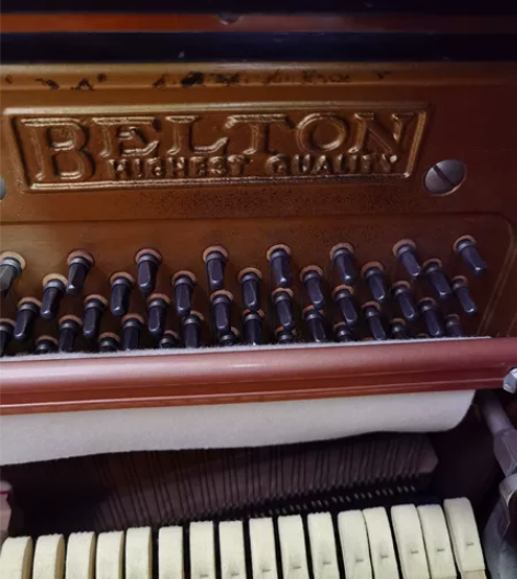 日本原装进口贝尔顿belton 钢琴， 现...