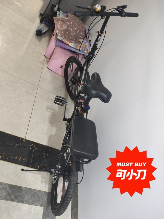 本人刚买的折叠自行车，由于工作原因现转让，...